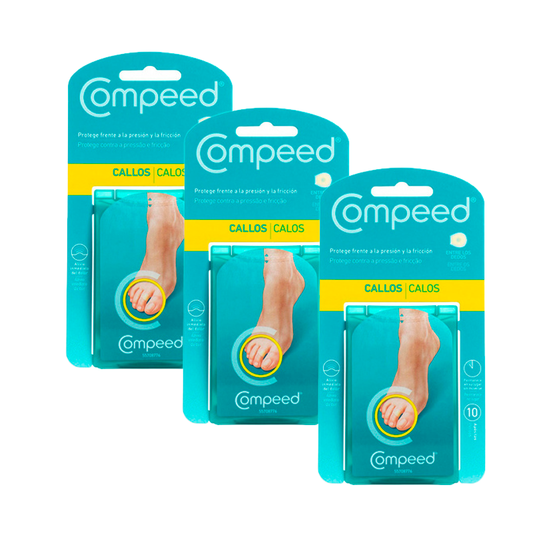 Pack 3 Compeed Callos Apositos Protection Between Fingers, 3x10 units