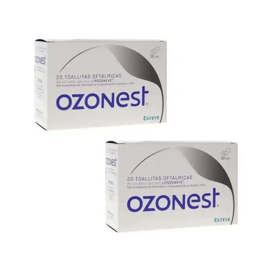 Ozonest Ophthalmic Wipes, 2X20 Wipes