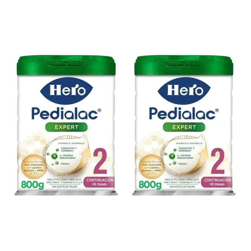 Hero Baby Pedialac Milk 2, Pack 2 X 800g