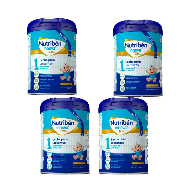 Nutribén Innova 1 Top Protein Starter Milk, 4 X 800 g
