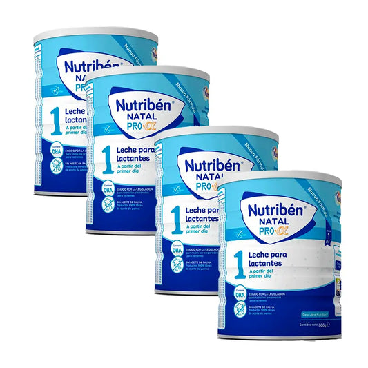 Nutribén Natal Pro-Alpha Milk Starter, 4 X 800 g