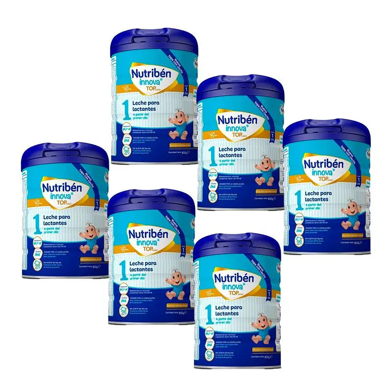 Nutribén Innova 1 Top Protein Starter Milk, 6 X 800 g