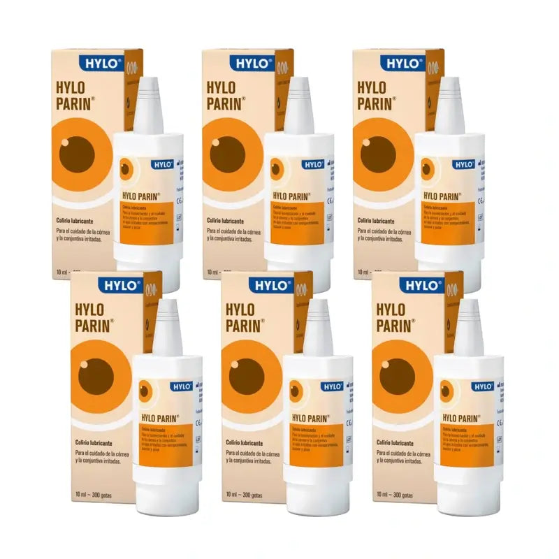Hylo Parin Eye Drops 10 ml, Pack of 6