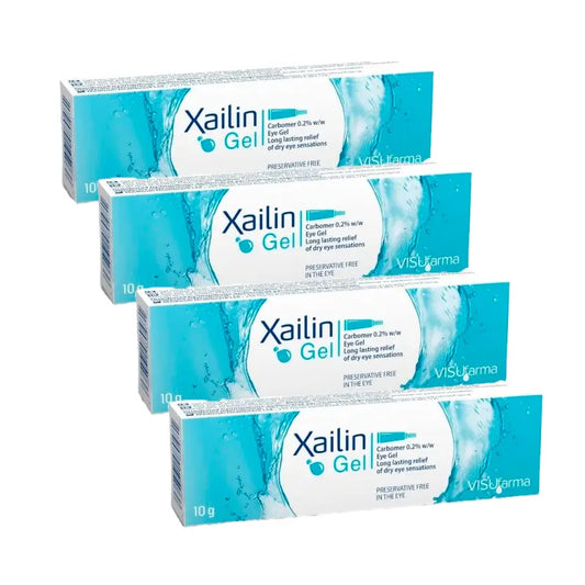 XAILIN Eye Dryness Gel, Pack 4 x 10 g