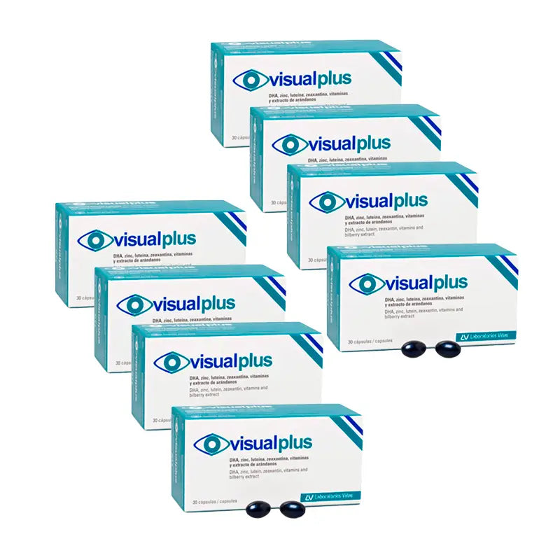 Pack 8 Visualplus, 30 capsules