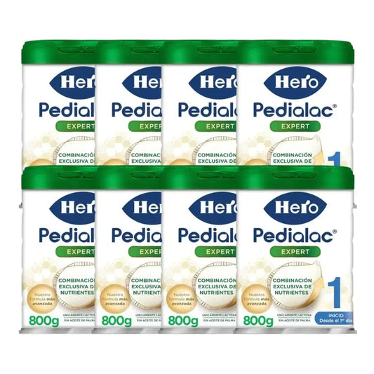 Hero Baby Pedialac 1 Starter Milk, Pack 8 X 800 g