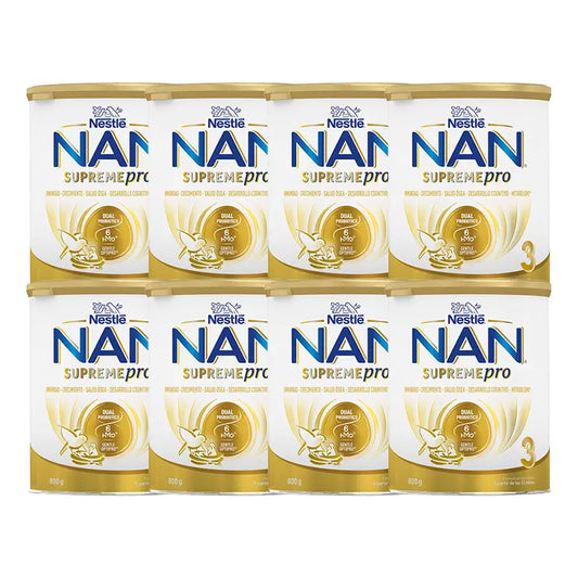 Nestlé Nan Supreme Pro 3 Growing-Up Milk, 8X800g