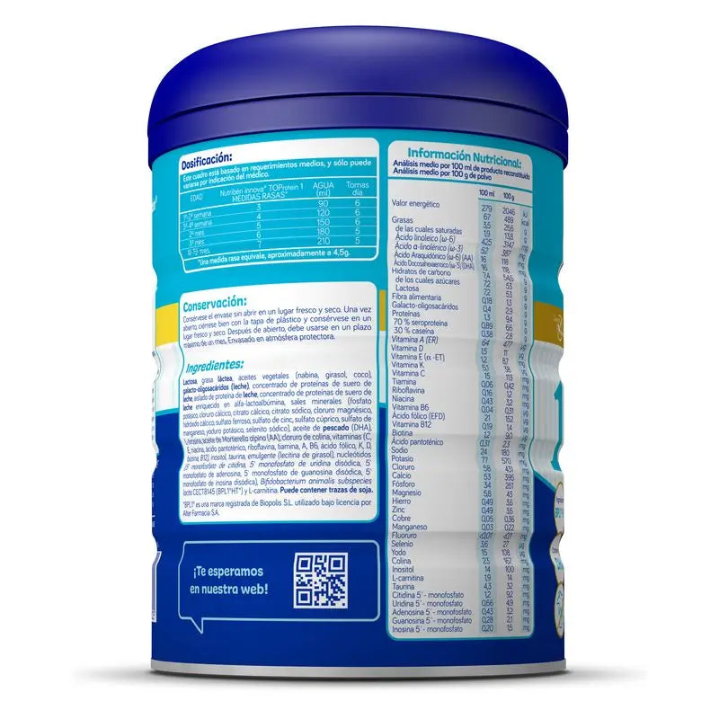 Nutribén Innova 1 Top Protein Starter Milk, 8 X 800 g