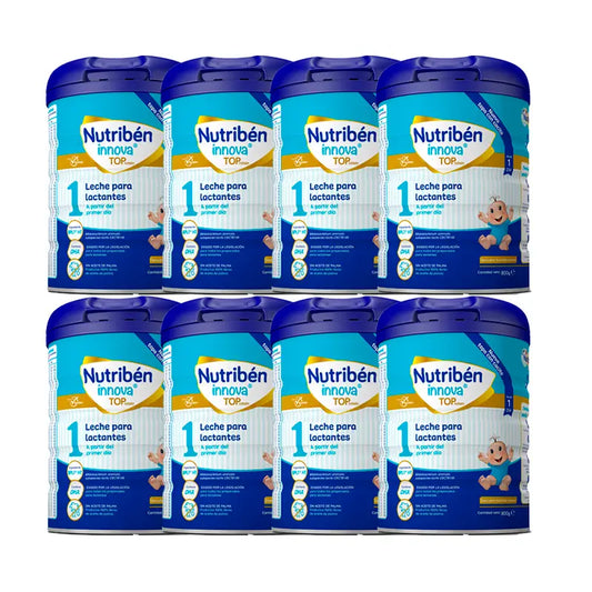Nutribén Innova 1 Top Protein Starter Milk, 8 X 800 g