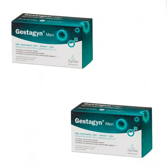 Gestagyn Men Softgel Capsules, Pack 2x60 Capsules