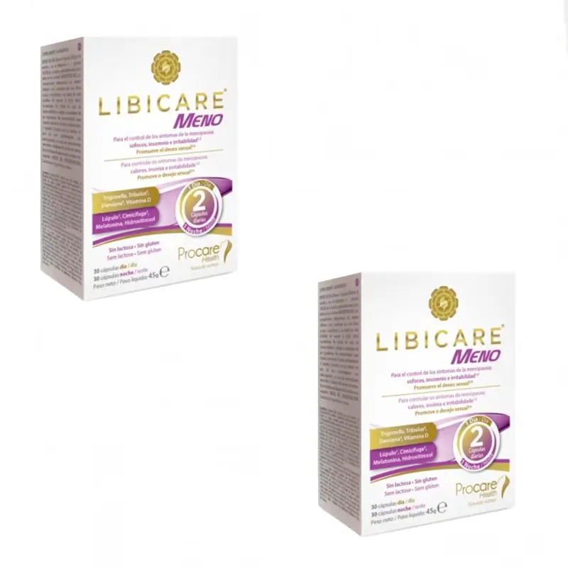 Libicare Meno, Pack 2x60 Capsules