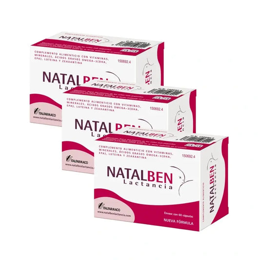 Natalben Breastfeeding Pack, 3x60 Capsules
