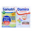 Pack Sanutri 8 Cereals with Maria biscuit 600 gr + Damira Multicerals Fibre 600 gr