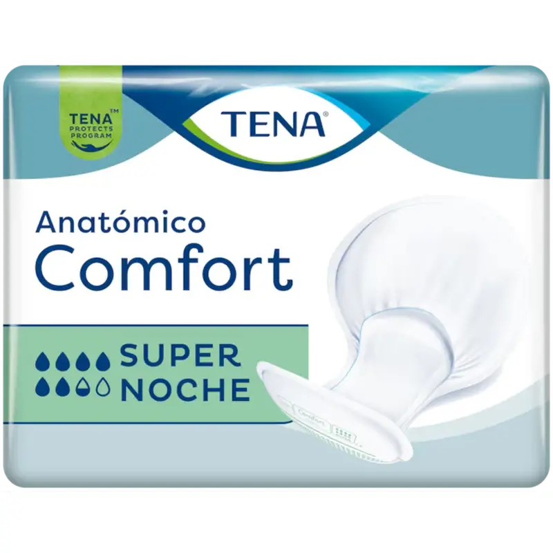 Tena Anatomical Nappy Comfort Super Night , 80 pieces one size fits all