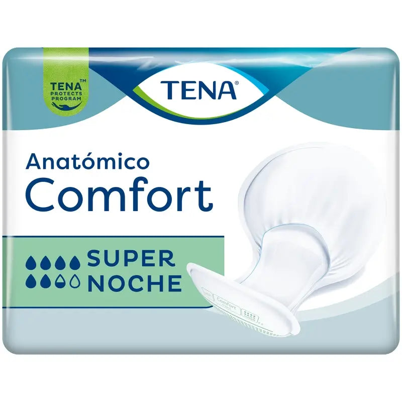 Tena Anatomical Nappy Comfort Super Night , 80 pieces one size fits all