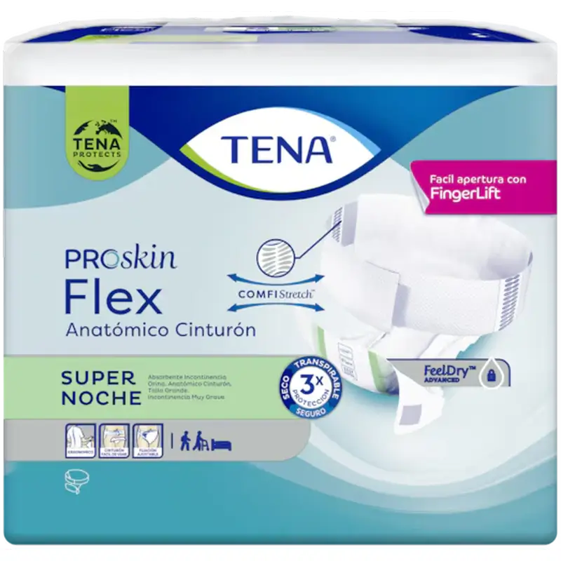 Tena Flex Diaper Proskin Super Large Super Night, 80 pcs.