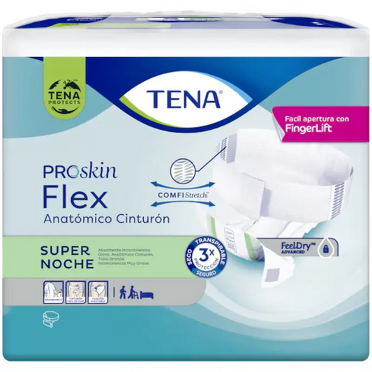Tena Flex Diaper Proskin Super Large Super Night, 80 pcs.