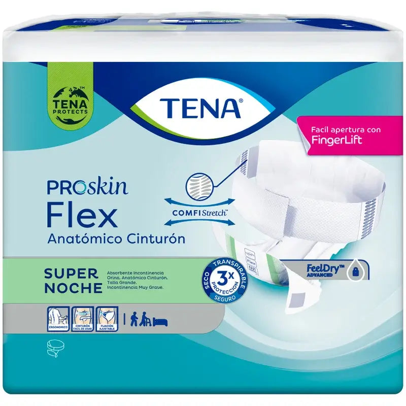Tena Flex Diaper Proskin Super Large Super Night, 80 pcs.