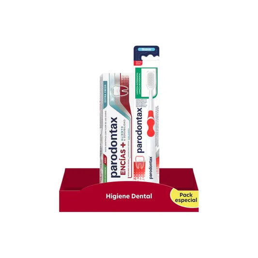 Parodontax Dental Hygiene Pack (Toothbrush + Mouthwash)