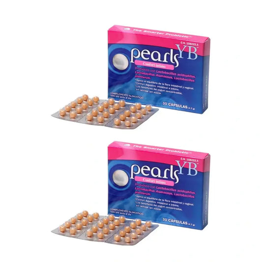 Pearls Yb Intimate Comfort, 2X30 Tablets