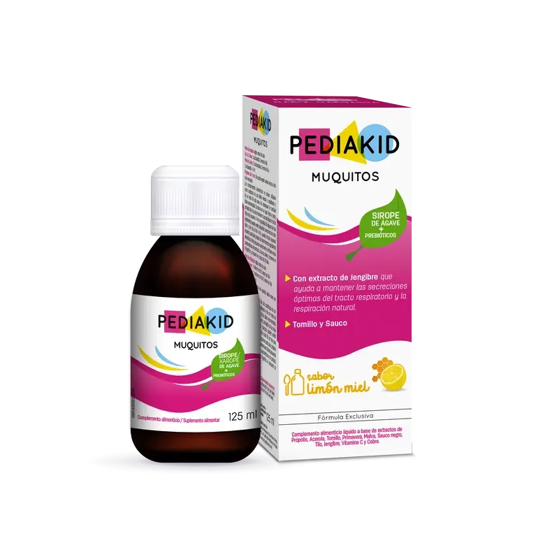 Pediakid Nose & Throat Syrup Lemon & Honey 125 Ml
