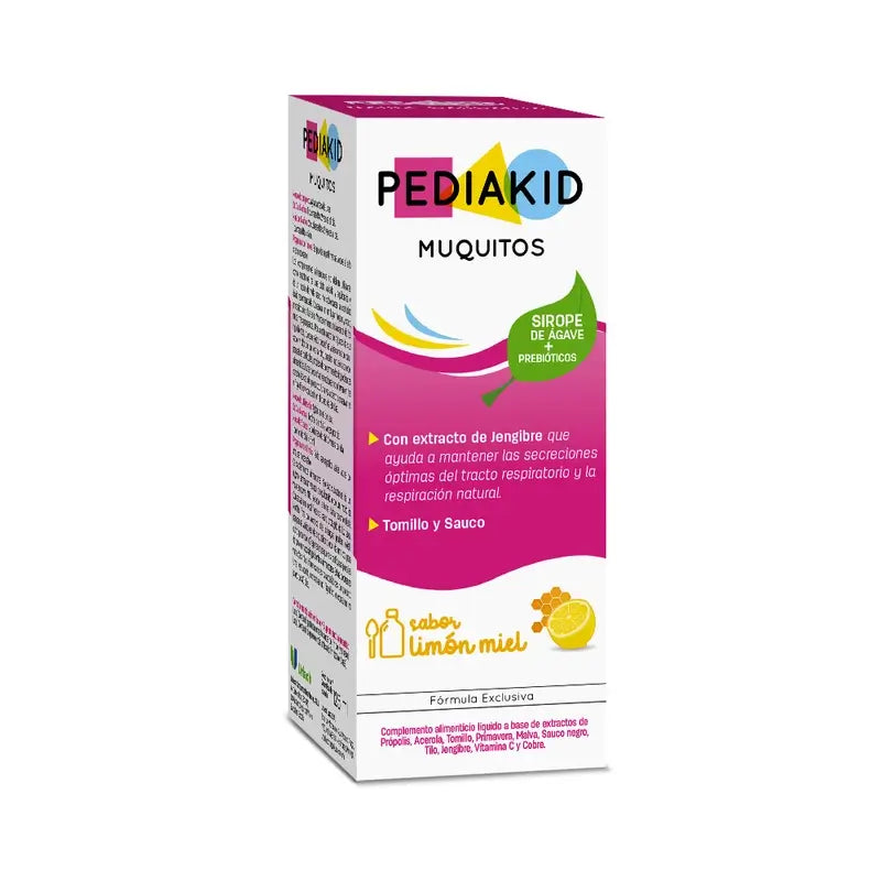 Pediakid Nose & Throat Syrup Lemon & Honey 125 Ml