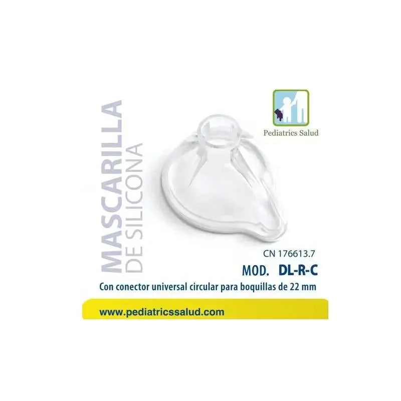 Pediatrics Health Silicone Inhalation Face Mask 18 Months To 6 Years