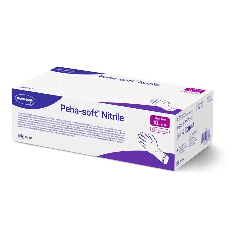 Peha-Soft Nitrile Gloves Blue Size Xl , 150 pcs.