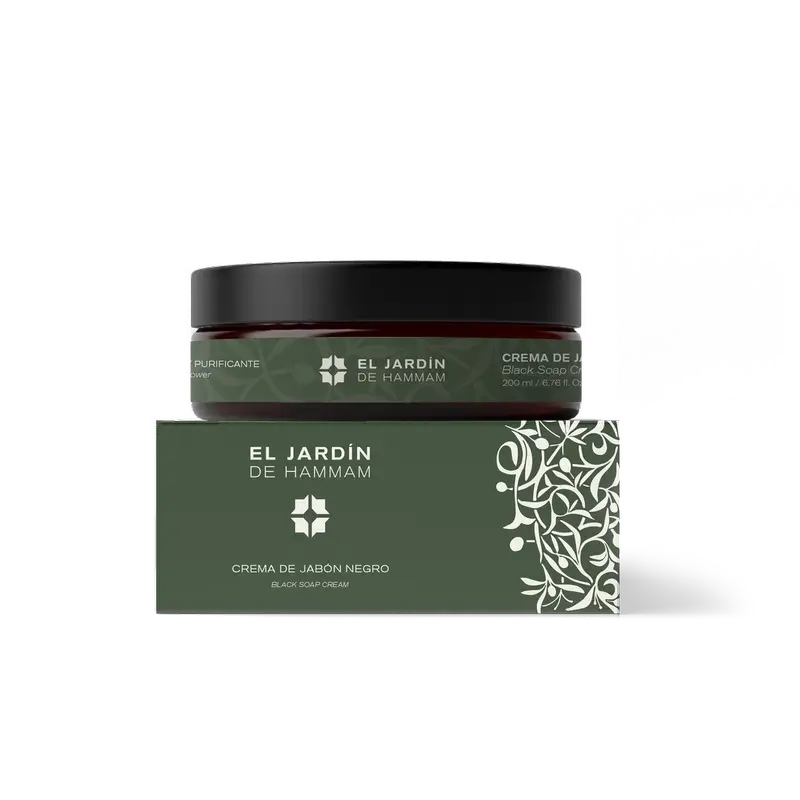 Hammam Garden Black Soap Cream, 200 ml