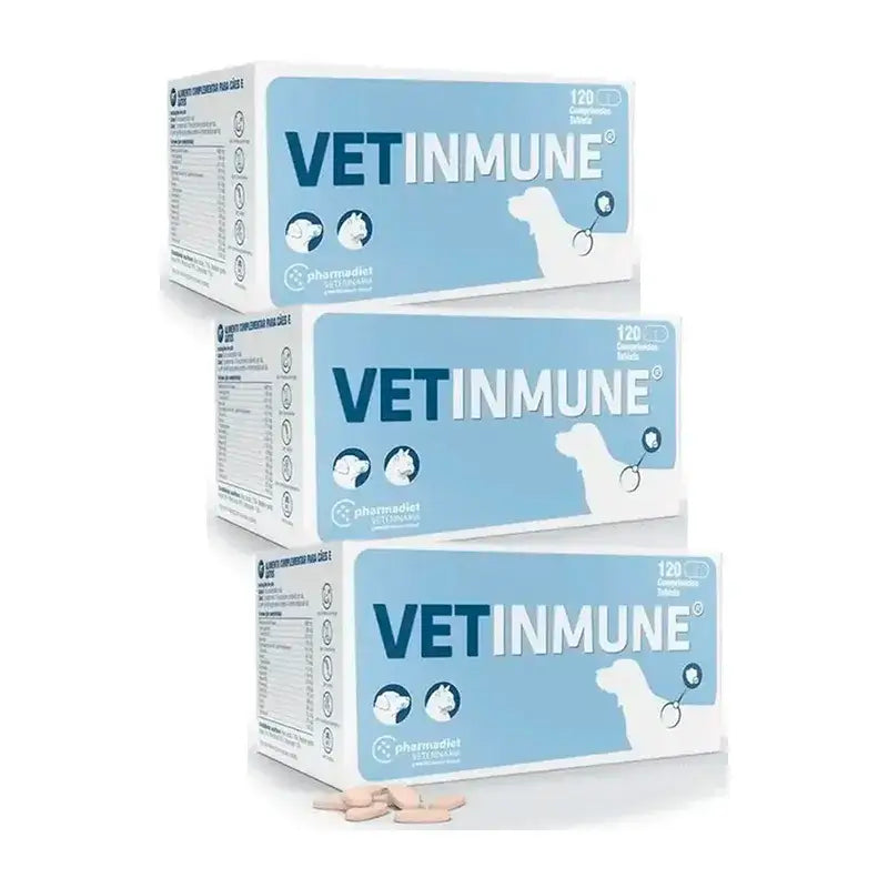 Pharmadiet Vetinmune, Pack 3 x 120 tablets