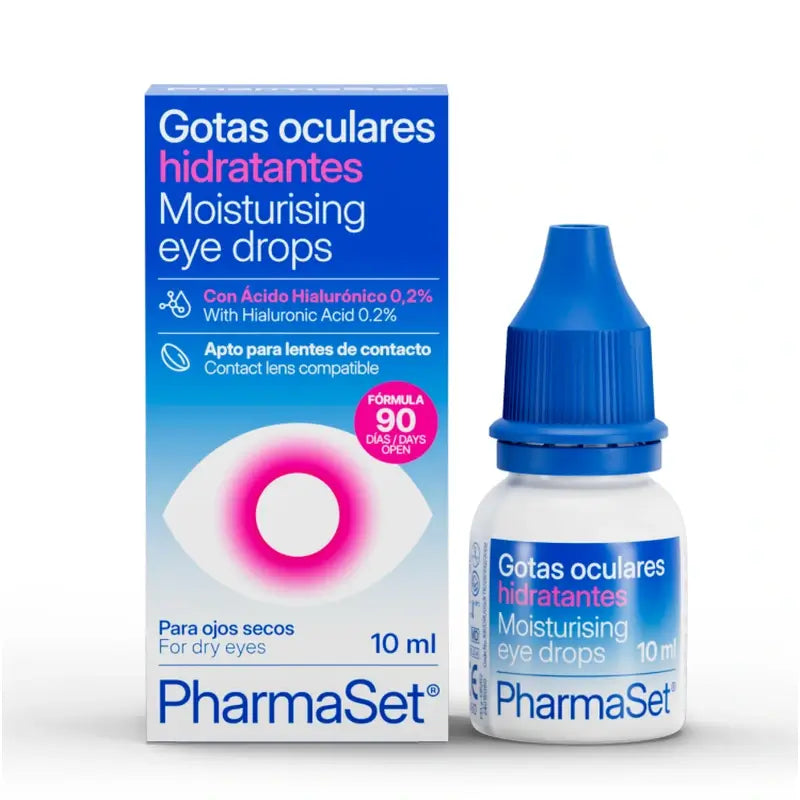Pharmaset Moisturising Eye Drops , 10 ml