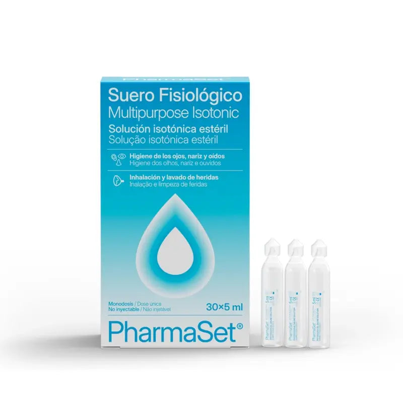 Pharmaset Physiological Serum, 30 Single Doses X 5 Ml