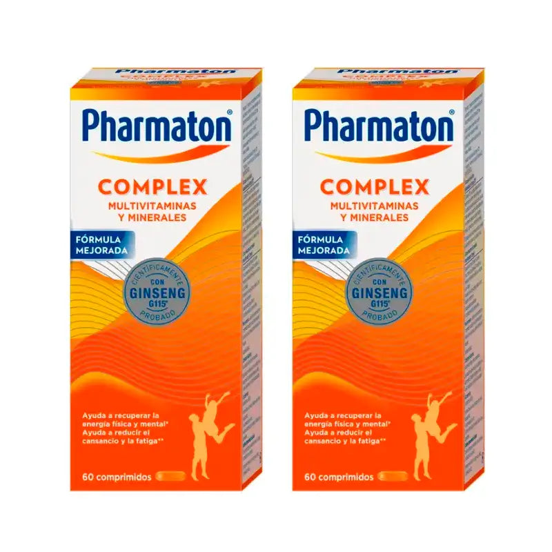 Pharmaton Complex Pack 2 x 60 Compact tablets