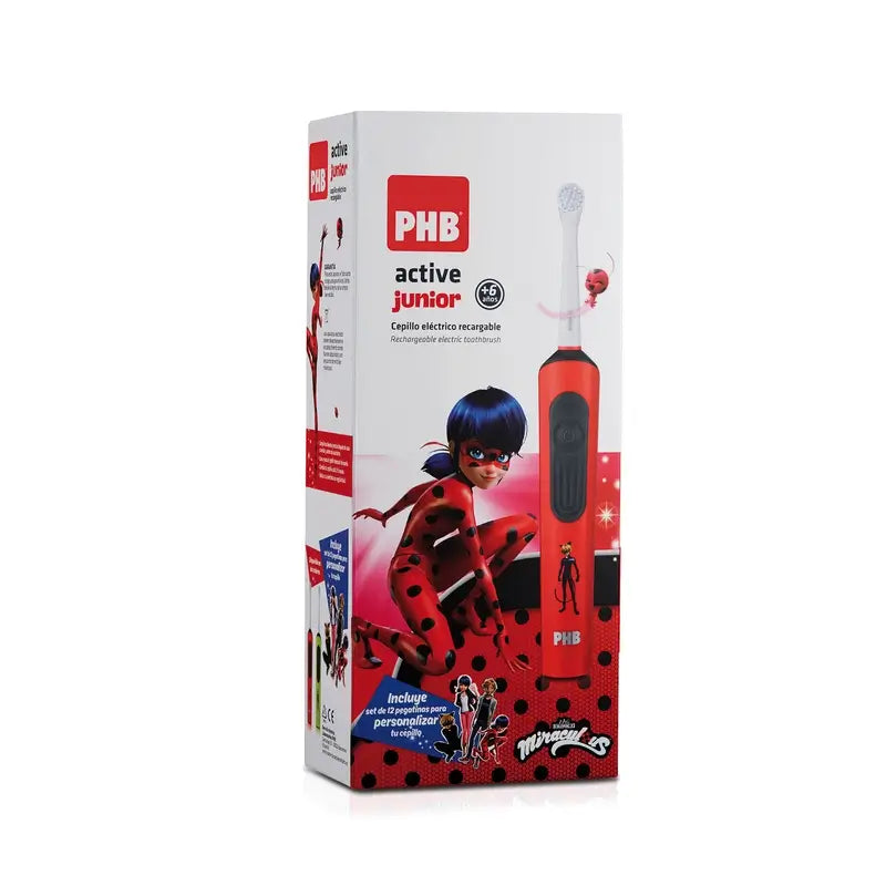PHB Active Junior Rechargeable Electric Toothbrush Red