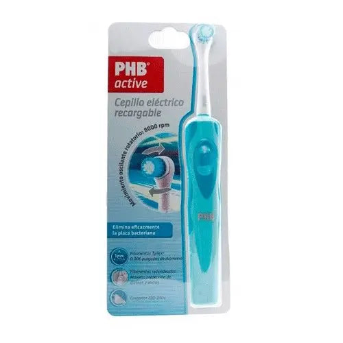 PHB ACTIVE RECHARGEABLE ELECTRIC TOOTHBRUSH BLUE