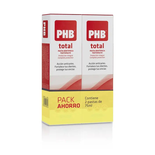 PHB Total Toothpaste Duplo 75 Ml