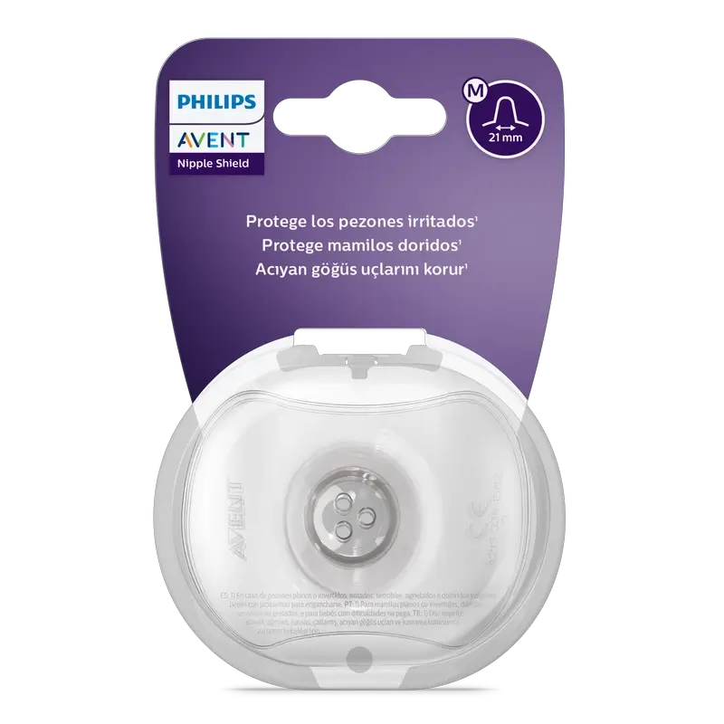 Philips Avent Nipple Shields Silicone, Size M