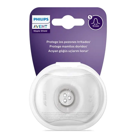 Philips Avent Nipple Shields Silicone, Size S