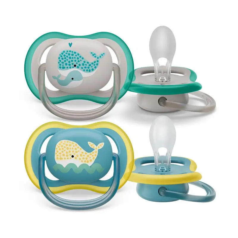 Avent Ultra Air Pacifiers +18 Months Neutral, 1 Unit