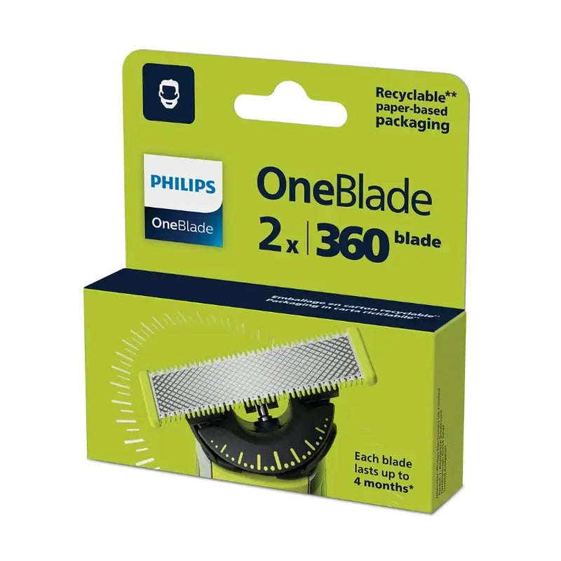 Philips Oneblade 360 QP420/50 Replacement Blades, 2 pcs.