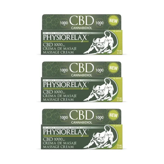 Physiorelax Cbd Cream, 3X75Ml