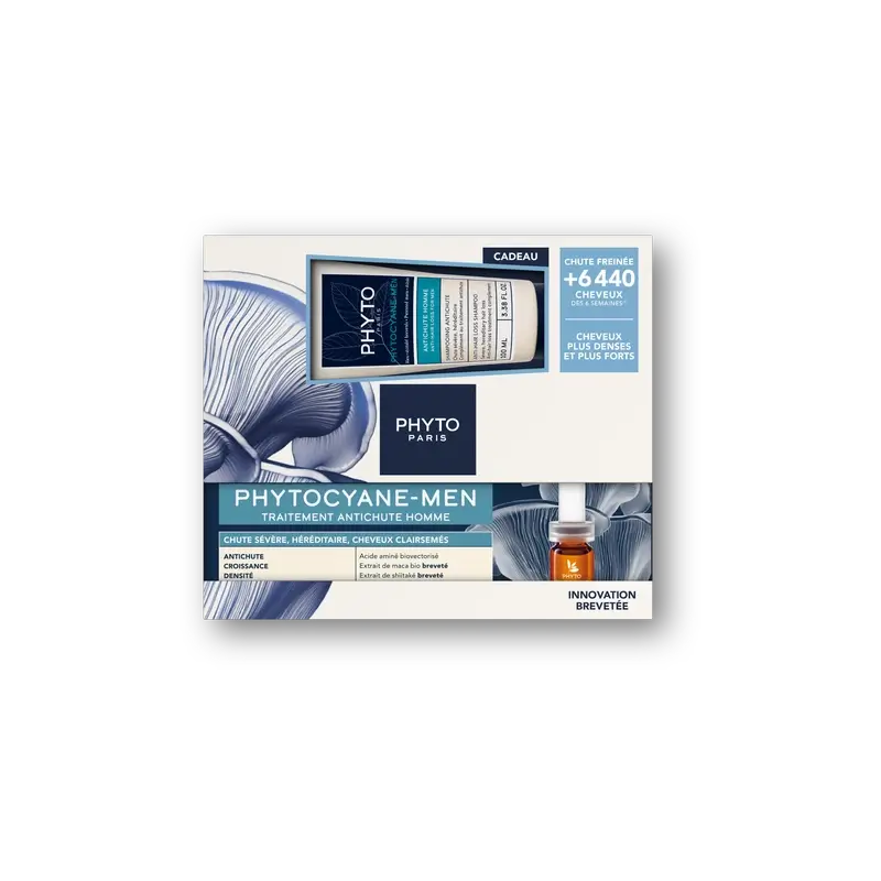 Phyto Phytocyane Phytocyane Men Progressive+Shampoo