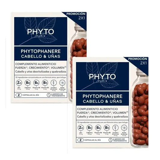Phytophanere Hair and Nails Anti-Hair Loss Treatment, 4x120 Capsules