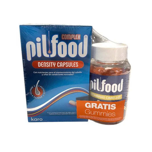 Pilfood Complex Density, 60 Capsules + Gummies Hair Vitamins