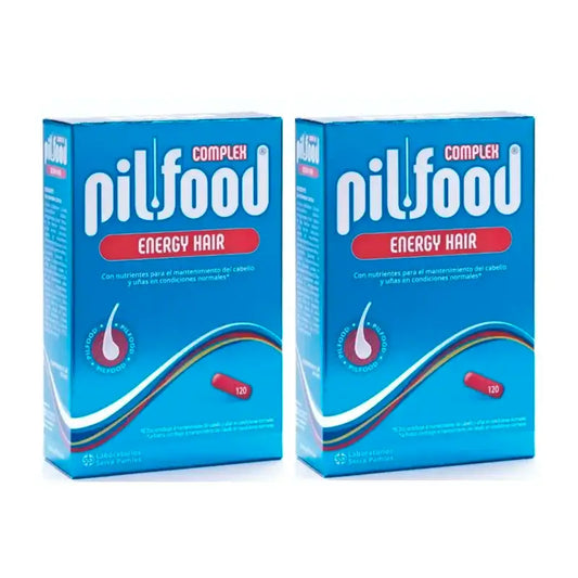 Pilfood Complex Hair and Nail Nutrients, Pack 2 x 120 Tablets