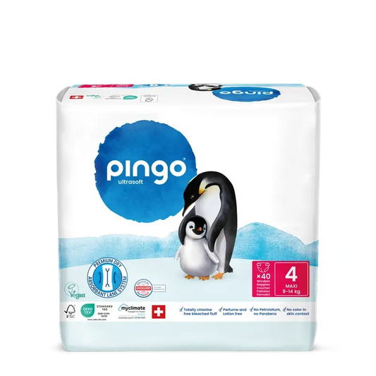 Pingo Ecological Nappies Size 4 (8-14 Kg), 40 units