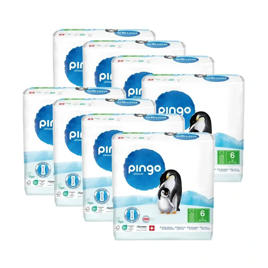 Pingo Ecological Nappies Size 6 (13-18 Kg), 8X32 Units