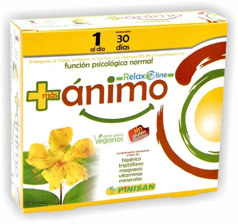 Pinisan Mas Animo, 30 Cápsulas      