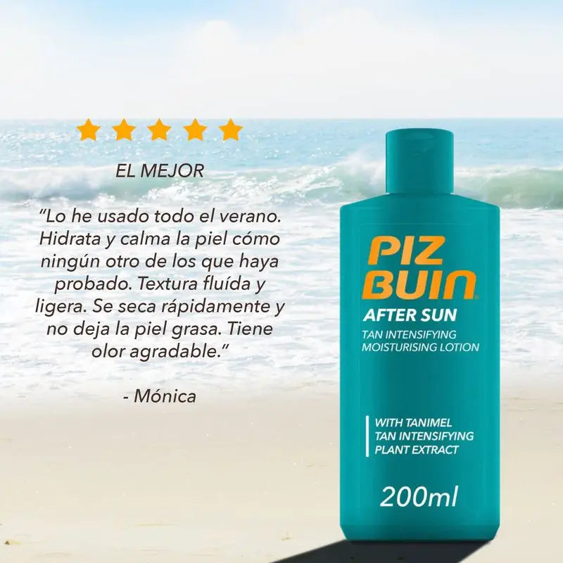 Piz Buin After Sun Moisturising Body Cream with Tanimel, 200ml