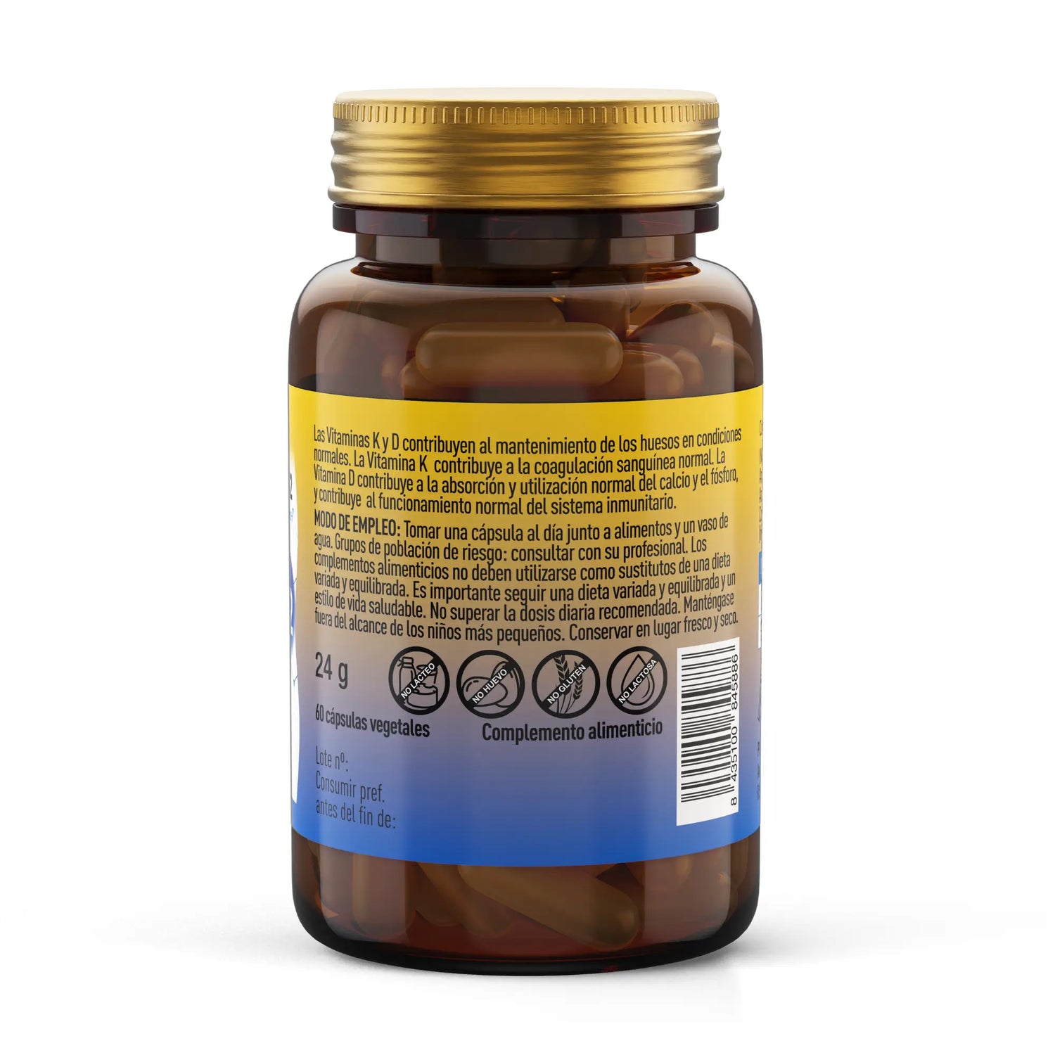 Plameca Vitamin D3 + K2, 60 capsules